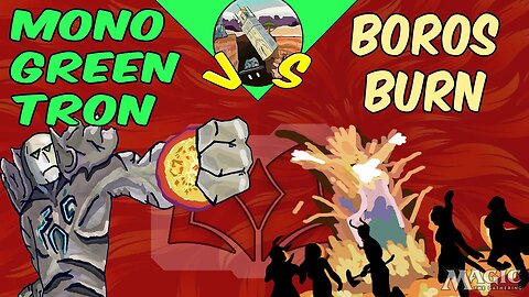 Mono Green Tron VS Boros Burn｜How Have I Not Lost Yet? ｜Magic the Gathering Online｜Modern