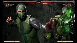 Mortal Kombat 1 2023 Reptile & Cyrax Kameo Fatal Blow