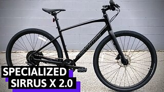 Gravel Hybrid Bike? Specialized Sirrus X 2.0 Fitness Hybrid Bike Wide Tires Feature Review &Weight