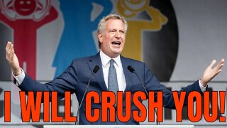 🖕🖕🖕 Bill DeBlasio BRAGS about destroying working bikes 🖕🖕🖕