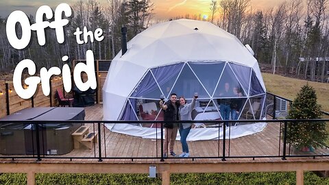 Most Unique Glamping Dome / Hot Tub, Fireplace & MORE