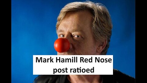 Mark Hamill red nose day backfires