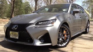 2017 Lexus GS F: Start Up, Road Test & In Depth Review