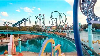 [4k] The High in the Sky Seuss Trolley Train Ride! - Universal Orlando Resort