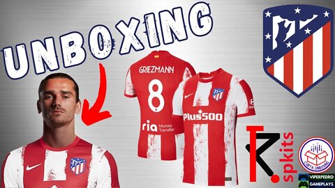 UNBOXING ATLÉTICO DE MADRID Nike 21/22 | Camisa de Time SPKITS Griezmann