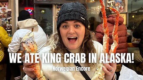 Whale Watching and King Crab Eating in Juneau Alaska!