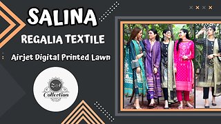 SALINA REGALIA LAWN || ZAIN.AAYAN COLLECTION ||