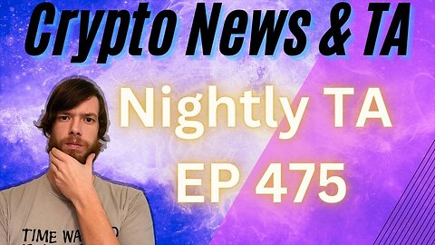 Nightly TA EP 475 1/28/24 #cryptocurrency #crypto #grt #btc #xrp #algo #ankr