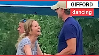 Kathie Lee Gifford gets close with mystery man