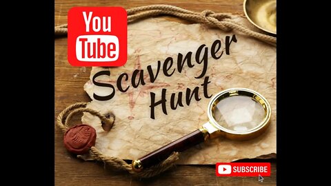 YouTube Reader Scavenger Hunt: Watch to the end for your secret word!