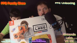 FFG Unboxing Nintendo Labo VR Kit