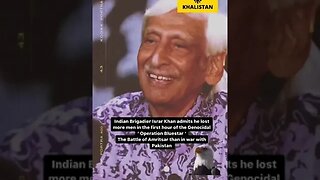 Indian Brigadier admits he lost more men in Battle of Amritsar June 1984 than in War with Pakistan