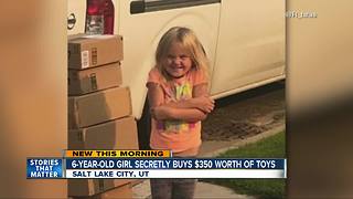 Six-year-old girl secretly buys $350 worth of toys on Amazon