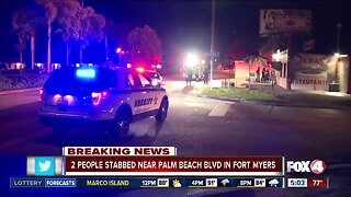 Two stabbed and one man in custody in Fort Myers