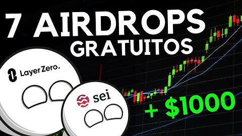 💥 ¡ATENCIÓN! ¡ESTOS 7 AIRDROPS te darán MUCHO DINERO! 💥