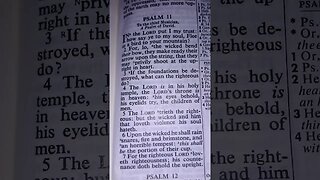 Psalm 11 KJV