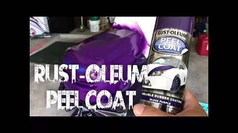 Rust-Oleum Automotive Peel Coat Spray Review
