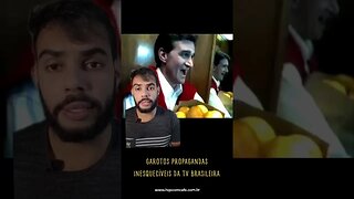 GAROTOS PROPAGANDAS INESQUECÍVEIS DA TV BRASILEIRA