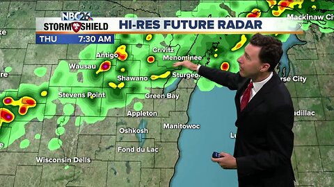 Michael Fish's NBC26 weather forecast