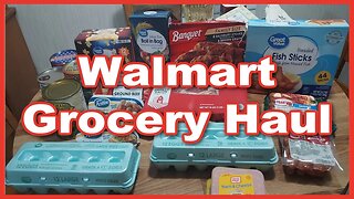 Walmart Grocery Haul