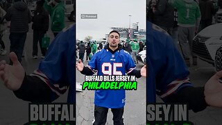 Wearing a Buffalo Bills Jersey at the Philadelphia Eagles Game #nfl #americanfootball #philadelphia