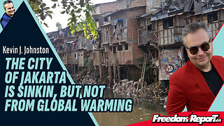THE CITY OF JAKARTA IS SINKING, BUT NOT FROM GLOBAL WARMING