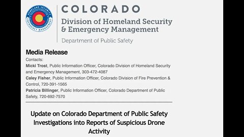 New Intel, Mystery Drones, Homeland Security Briefing, Oppenheimer Ranch Project