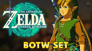 Zelda Tears of the Kingdom - How to get Breath of the Wild Set (Location - No amiibo)