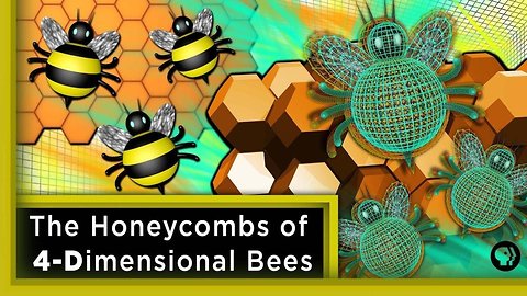 The Honeycombs of 4-Dimensional Bees ft. Joe Hanson
