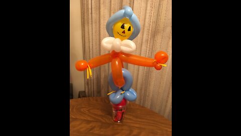 Balloon stick figure