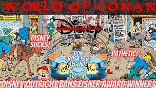 Disney Bans Eisner Award Winning Comic! Virtue Signaling Hypocrisy - Deep Dive
