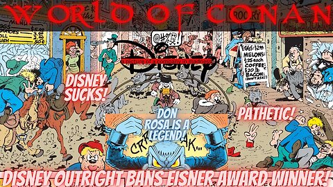 Disney Bans Eisner Award Winning Comic! Virtue Signaling Hypocrisy - Deep Dive