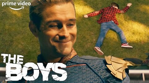 HOMELANDER THROWS HIS SON OFF THE ROOF | THE BOYS