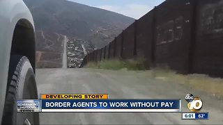 Border agents may have to work without pay, say it's worth it