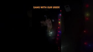 WE HAD A CHANCE TO SING WITH OUR UBER!!! #funny #lit #funnycomedy #music #apf