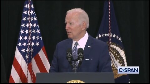 Biden Cuts Himself Off While Talking About Charlottesville