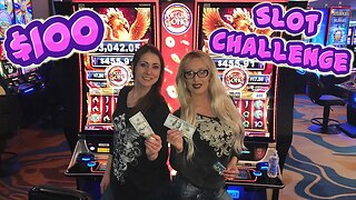 💜NEW GAME! 💜$100 Slot Challenge Fortune Gong with Laycee & Melissa | Slot Ladies