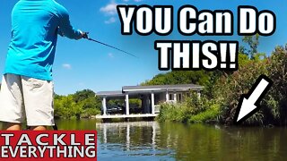 How To Skip Fishing Lures with a Baitcaster (Docks & Trees)