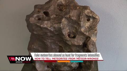 Fake meteorites abound as hut for fragments intensifies