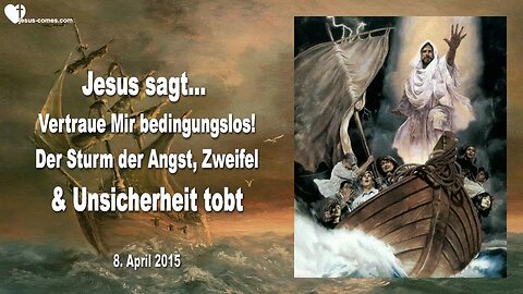 Rhema 29.08.2023 ❤️ Der Sturm der Angst, Zweifel und Unsicherheit tobt... Vertraue Mir bedingungslos