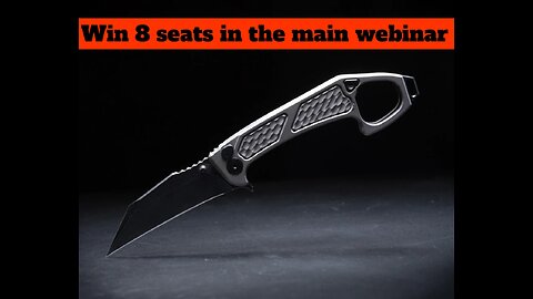 Half Face Blades SHPOS MINI #1 FOR 8 SEATS IN THE MAIN WEBINAR