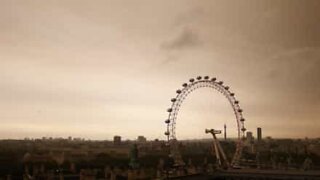 Himlen i London i sepia