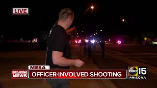 BREAKING: Officer-involved shooting in Mesa