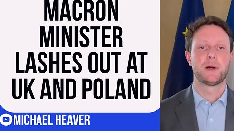 Rattled Macron Minister In Brexit & Polexit PANIC