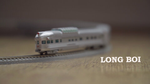 Long Boi - Z Scale Model Train California Zephyr from American Z Line
