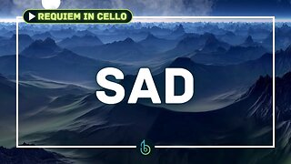[BGM] Sad, Mellow, Late Night Vibes 🎵 | Requiem In Cello by Hanu Dixit
