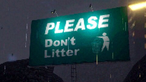 A Dystopian Garbage World? | Please Don't Litter