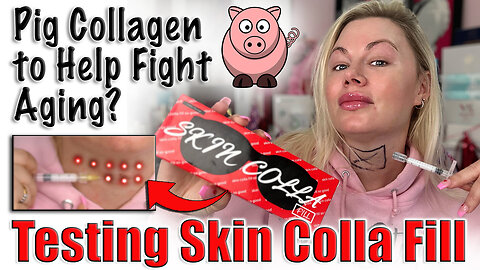 Pig Collagen To Help Fight Aging? Testing Manla Kar aka Skin Colla! Code Jessica10 saves you Money
