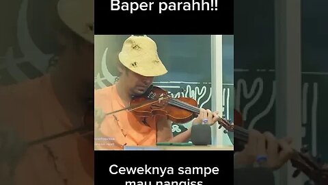 Baper parah!! Ceweknya sampe mau nangiss gegara gembel ini.