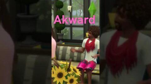 The moment when things get awkward | The Sims 4 | Shorts